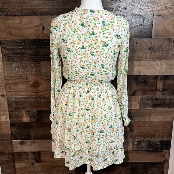 Banana Republic White floral Dress Size XS - Picture 5 of 5
